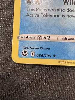 Articuno Cosmos HoloRare 036/195 Silver Tempest Pokemon TCG - Image 4