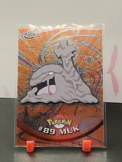 2000 Topps Chrome Pokemon Series 2 #89 Muk - Image 1