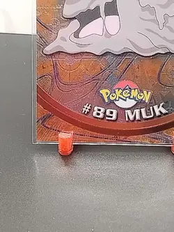 2000 Topps Chrome Pokemon Series 2 #89 Muk - Image 4