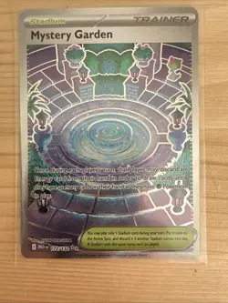 Pokemon Mystery Garden 172/132 Mega Evolution Ultra Rare Full Art NM - Image 1
