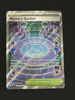 Mystery Garden Ultra Rare Full Art 172/132 Pokemon Mega Evolution English NM - Image 1