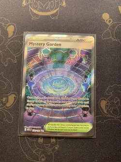 Mystery Garden 172/132 Ultra Rare Full Art Pokemon Mega Evolution NM - Image 1
