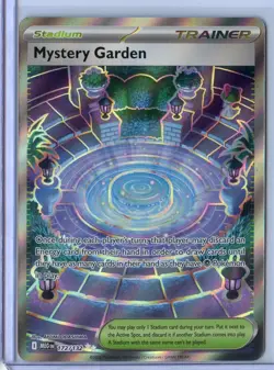 Mystery Garden 172/132 Ultra Rare Full Art Pokemon Mega Evolution NM - Image 1