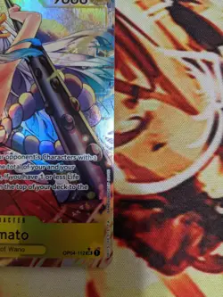 One Piece Yamato Alternate Art OP04-112 Kingdoms of Intrigue NM Alt Art - Image 2