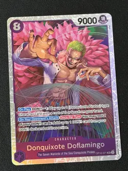 One Piece CCG - Donquixote Doflamingo OP10-071 SR Foil - Royal Blood - Image 1