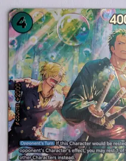 Roronoa Zoro - PRB02-006 (SP) PRB02-006 The Azure Sea's Seven Foil - Image 3