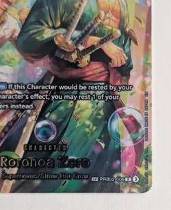 Roronoa Zoro - PRB02-006 (SP) PRB02-006 The Azure Sea's Seven Foil - Image 5