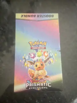 Pokemon TCG Prismatic Evolutions Booster Bundle Display Case Brand New & Sealed! - Image 1
