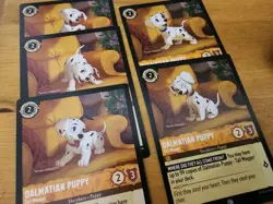 Disney Lorcana - AlI Inklands -Dalmatian Puppy - Tail Wagger- 4A 4B 4C 4D 4E/204 - Image 1