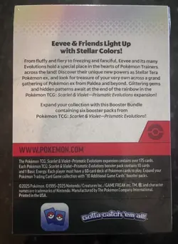 Pokemon Prismatic Evolutions -Booster Bundle BRAND NEW SEALED Free Shipping - Image 2