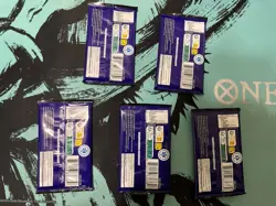 One Piece OP-14-EB04 Sealed Booster Pack Sealed Lot Of 5! English OPTCG New - Image 2