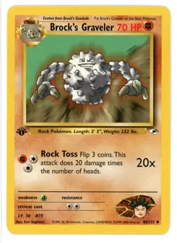 1st Edition Gym Heroes Non Holo Pokemon Card Singles - Choose Your Cards - Image 3