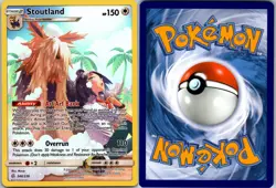 2019 STOUTLAND 248/236 SECRET RARE COSMIC ECLIPSE POKEMON NM - Image 3