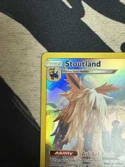 Stoutland (Secret) 248/236 Secret Rare Holo NM Pokemon SM - Cosmic Eclipse - Image 4