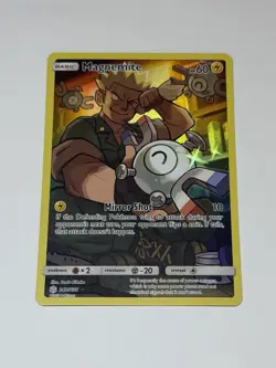 Magnemite - 242/236 - Pokemon Card Cosmic Eclipse Sun & Moon Secret Rare Card NM - Image 1