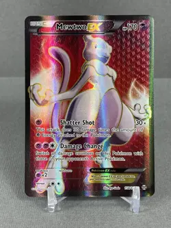 Mewtwo EX (158 Full Art) 158/162 Pokemon XY Breakthrough Holo NM - Image 1