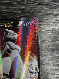 Mewtwo EX (158 Full Art) 158/162 Pokemon XY Breakthrough Holo NM - Image 3