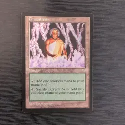 Crystal Vein LP Mirage English Regular MTG - Image 1