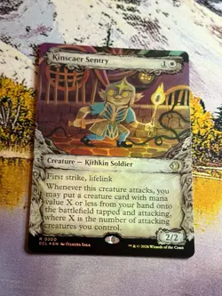 Kinscaer Sentry - Foil Showcase ECL NM MTG - Image 1