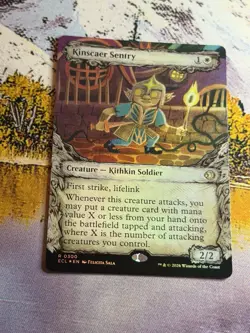 Kinscaer Sentry - Foil Showcase ECL NM MTG - Image 3