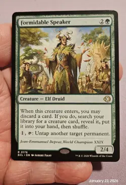 🔥 MTG - Formidable Speaker - Lorwyn Eclipsed Rare #176 NM 🔥 - Image 1