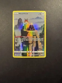 Pokemon Hoothoot TG12/TG30 Astral Radiance Trainer Gallery Full Art Holo Card - Image 1