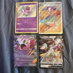 4 Rare Pokemon Cards Lot Ships Asap You Get All 4 Cards Ships With Tracking - Image 1