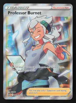 Professor Burnet Ultra Rare Holo SWSH12: TG TG26/TG30 NM Pokemon TCG - Image 1