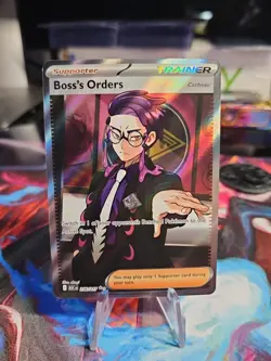 Pokemon TCG BOSS’S ORDERS ASCENDED HEROS (ASC EN) FULL ART 256/217 NM - Image 2