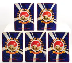 Misty’s Tears Lightly Played Japanese Pokemon Card Set of 5 - Image 3