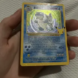 Blastoise 2/102 Pokemon Celebrations: Classic Collection Holo NM - Image 3