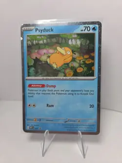 Pokemon TCG Psyduck MEP007 Cosmos Holo Black Star Promo Mega Evolution NM - Image 1