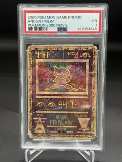 2000 Pokemon Game Promo Ancient Mew 2000 Movie Psa 1 - Image 1