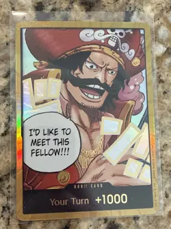 One Piece TCG English OP13 GOLD Don!! Card - Carrying On His Will - Image 3