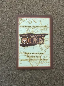 one piece carddass hyper battle 1999 Luffy first stage S02 anime card ① - Image 2