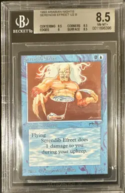 1993 MTG Arabian Nights Serendib Efreet Magic the Gathering BGS 8.5 Near Mint+ - Image 1