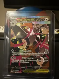 Mega Lopunny EX 128/094 Phantasmal Flames Special Illustration Rare Pokemon TCG - Image 1