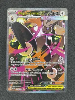 Pokemon TCG Mega Lopunny ex 128/094 Phantasmal Flames Special Illustration Rare - Image 1