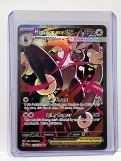 Mega Lopunny ex 128/094 Special Illustration Rare Pokemon TCG Phantasmal Flames - Image 1