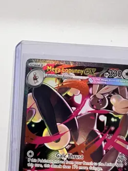 Mega Lopunny ex 128/094 Special Illustration Rare Pokemon TCG Phantasmal Flames - Image 2