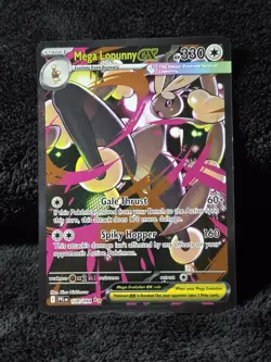 Mega Lopunny ex 128/094 Special Illustration Rare Pokemon TCG Phantasmal Flames - Image 2