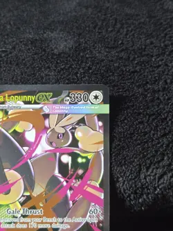 Mega Lopunny ex 128/094 Special Illustration Rare Pokemon TCG Phantasmal Flames - Image 4