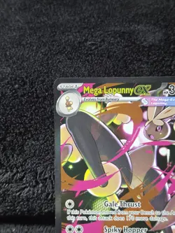 Mega Lopunny ex 128/094 Special Illustration Rare Pokemon TCG Phantasmal Flames - Image 5