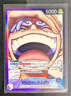 Monkey D. Luffy (Alt Art) OP09-061 L Emperors in the New World - ONE PIECE NM - Image 1