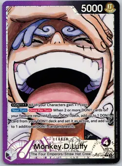 Monkey.D.Luffy (Parallel) OP09-061 Emperors in the New World - Alt Art NM Foil - Image 1