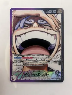 Monkey D. Luffy (Alt Art) OP09-061 L Emperors in the New World - ONE PIECE NM - Image 1