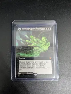 Agadeem's Awakening (Extended Art) Zendikar Rising Regular mtg - Image 1