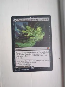 Non-Foil Agadeem's Awakening Zendikar Rising Regular NM Condition - Image 1