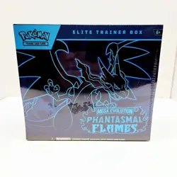 Pokemon Mega Evolution Phantasmal Flames Elite Trainer Box ETB Factory Sealed - Image 1