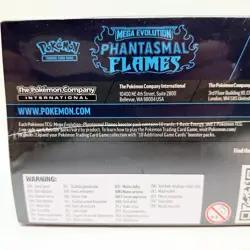 Pokemon Mega Evolution Phantasmal Flames Elite Trainer Box ETB Factory Sealed - Image 3